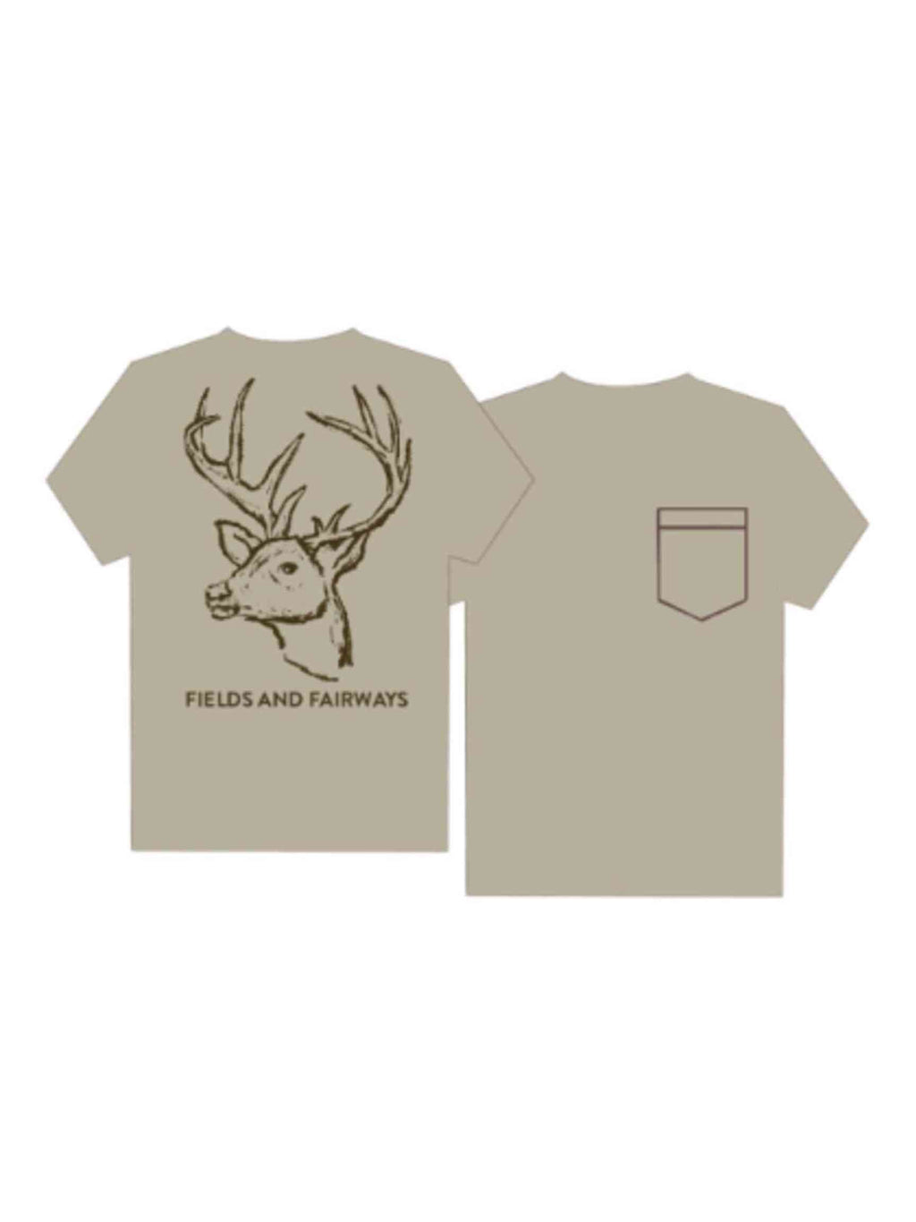 Stone Deer Pocket T-Shirt