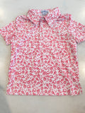 Kickoff Red Polo Short Sleeve Shirt