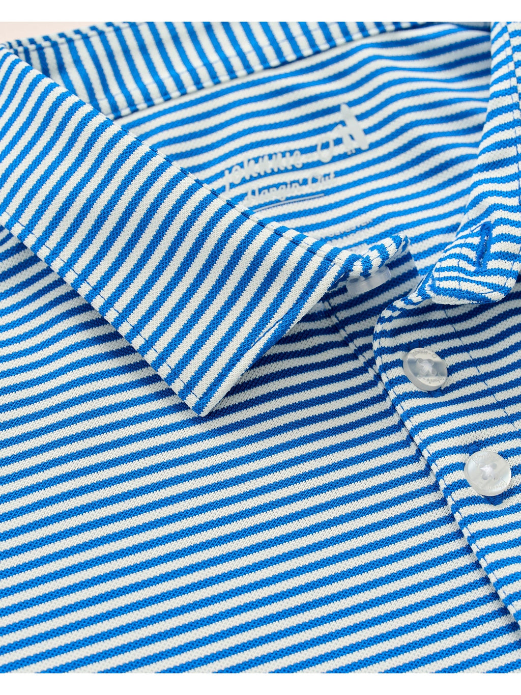 Performance Mesh Jr. Polo - Dru Stripe - Sale