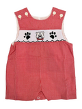 Smocked Bulldog Shortall