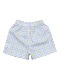 Retro Shorts - Primary Plaid