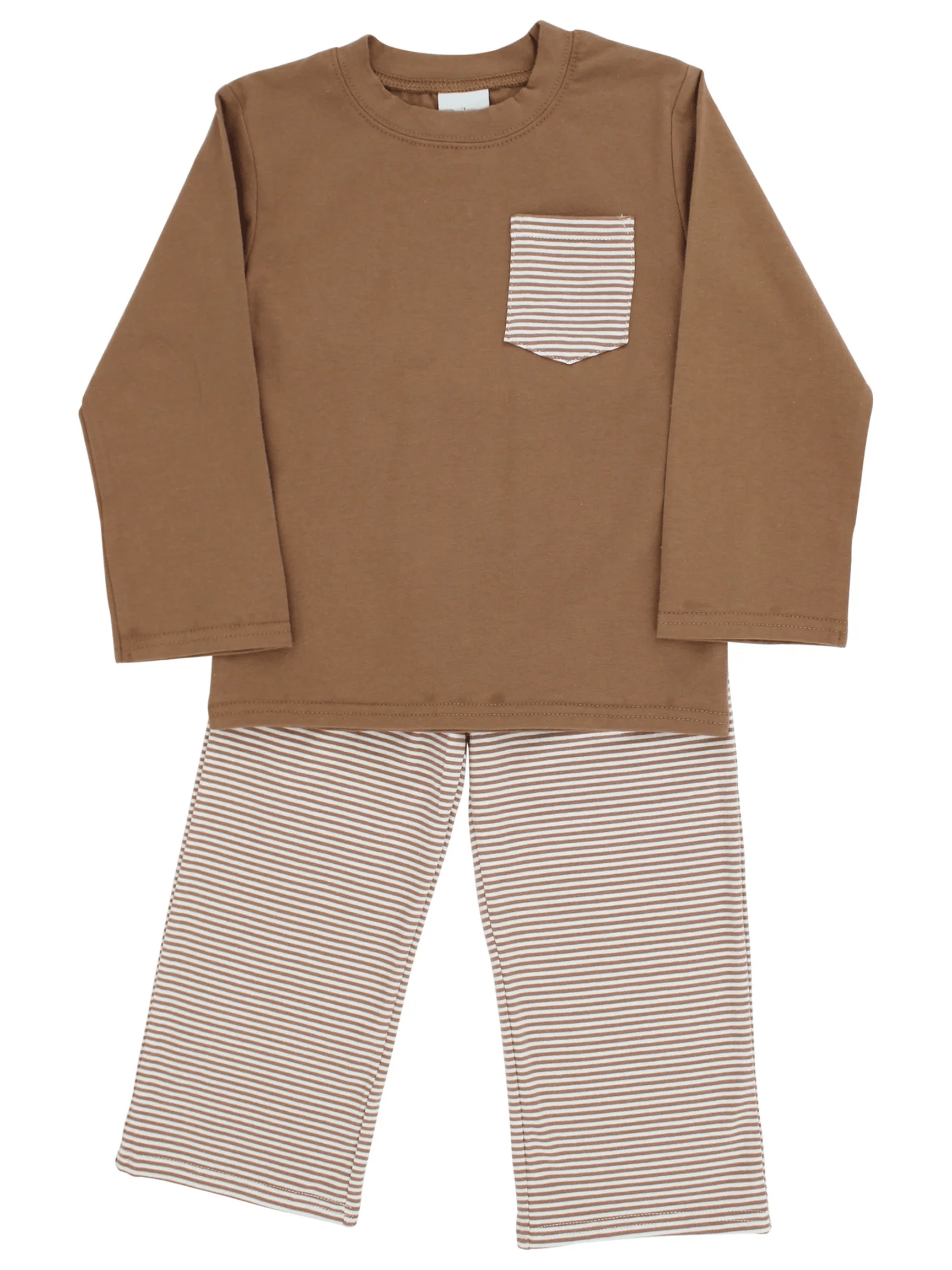 Porter Pant Set - Chocolate Knit