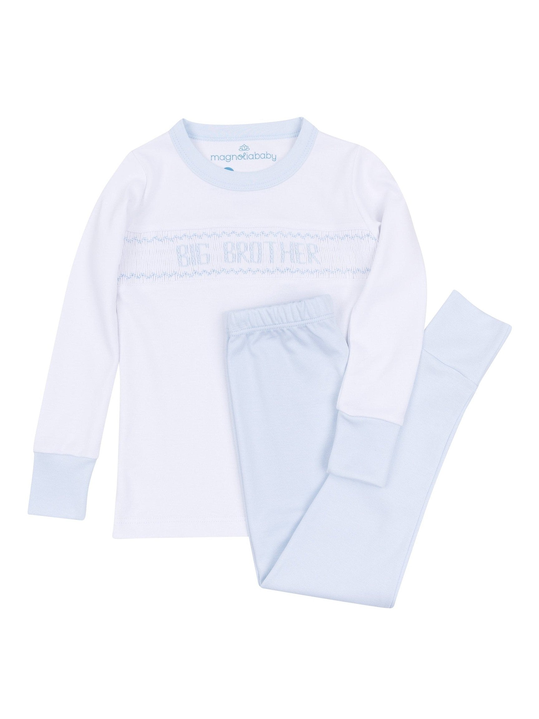 Big Brother Smocked Long Pajama